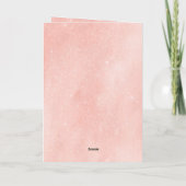 Feestelijke Sterren Goud Kerst Schattige Zwart Kat Folie Feestdagenkaart (Achterkant)