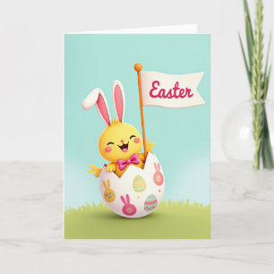 Feestelijke Stippen Pasen Eierkaart Kaart