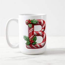 Feestelijke Suikerriet Letter Koffiemok