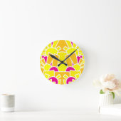Feestelijke Sun Doodle Art 42 Ronde Klok (Huis)