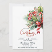 Feestelijke Sweet Candy Canes kerstfeest Kaart (Voorkant)