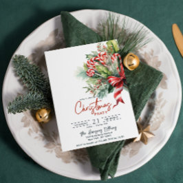 Feestelijke Sweet Candy Canes kerstfeest Kaart