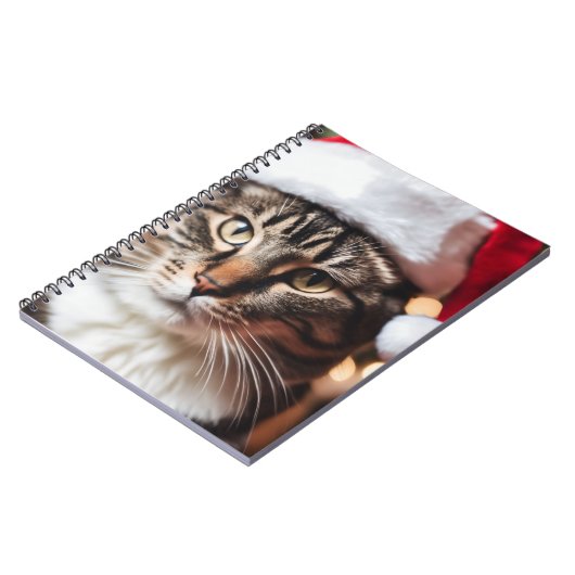 Feestelijke Tabby Notitieboek (Linkerzijde)