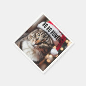 Feestelijke Tabby Servet (Hoek)