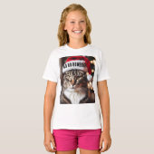 Feestelijke Tabby T-shirt (Voorkant volledig)