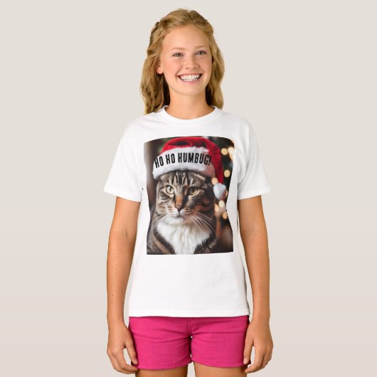 Feestelijke Tabby T-shirt (Voorkant volledig)