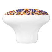 Feestelijke Talavera Cinco Keramische Knop (Zijkant)