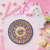 Feestelijke Talavera Cinco Papieren Bordje (Feest)