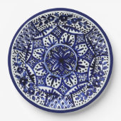 Feestelijke Talavera Seis Papieren Bordje (Voorkant)