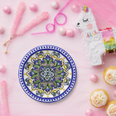 Feestelijke Talavera Siete Papieren Bordje (Feest)