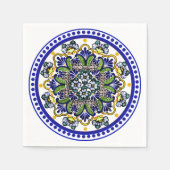 Feestelijke Talavera Siete Servet (Voorkant)