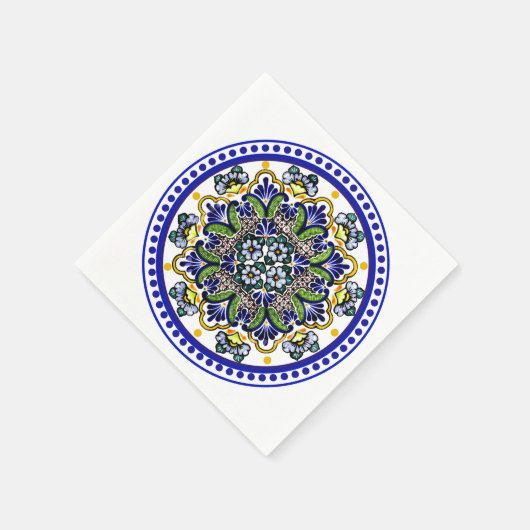 Feestelijke Talavera Siete Servet (Hoek)