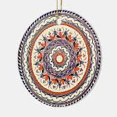 Feestelijke Talavera Uno Keramisch Ornament (Links)