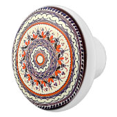 Feestelijke Talavera Uno Keramische Knop (Rechts)