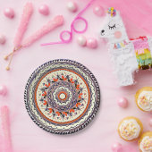 Feestelijke Talavera Uno Papieren Bordje (Feest)