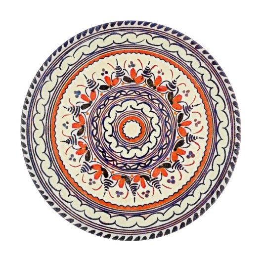 Feestelijke Talavera Uno Snijplank (Voorkant)