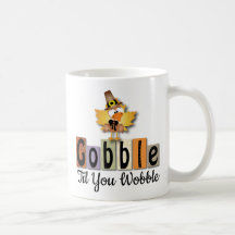 Feestelijke Thanksgiving Gobble Til You WobbleTurk