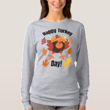 Feestelijke Thanksgiving lange mouw T-shirt
