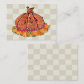 Feestelijke Thanksgiving Plaatskaart Plaatskaartje (Voorkant / Achterkant)