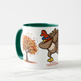 Feestelijke Thanksgiving Turkije Keramische Mok
