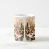 Feestelijke Thanksgiving Vakantie Diner Mok (Center)