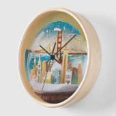 "Feestelijke tijd: Yuletide Elegance wandklok" (Hoek)