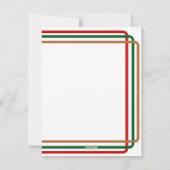 Feestelijke 'tis het seizoen kerst Kaart (Achterkant)