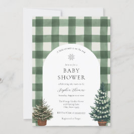 Feestelijke Tree Gender Neutral Baby shower Arch Kaart