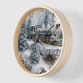 Feestelijke treinreis door besneeuwde toppen (Hoek)