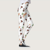 FEestelijke Trini Kerst op WIT Leggings (Rechts)