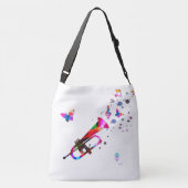 Feestelijke Trompet Crossbody Tas (Achterkant)