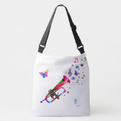 Feestelijke Trompet Crossbody Tas (Voorkant)