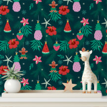 Feestelijke Tropische Zomer Kerstdecoraties