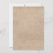 Feestelijke Trui Kerstfeest Kaart (Achterkant)