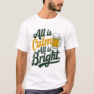 Feestelijke typografie met Beer Mok Design T-shirt