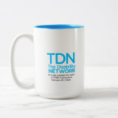 feestelijke uilen tweekleurige koffiemok (Links)