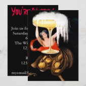 Feestelijke uitnodiging (Voorkant / Achterkant)