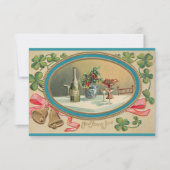 feestelijke uitnodiging nieuwjaarsfeest (Voorkant)