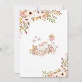 Feestelijke uitnodiging voor de 1e verjaardag van (Achterkant)