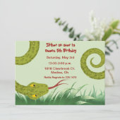 feestelijke uitnodiging voor een feestelijke feest (Staand voorkant)