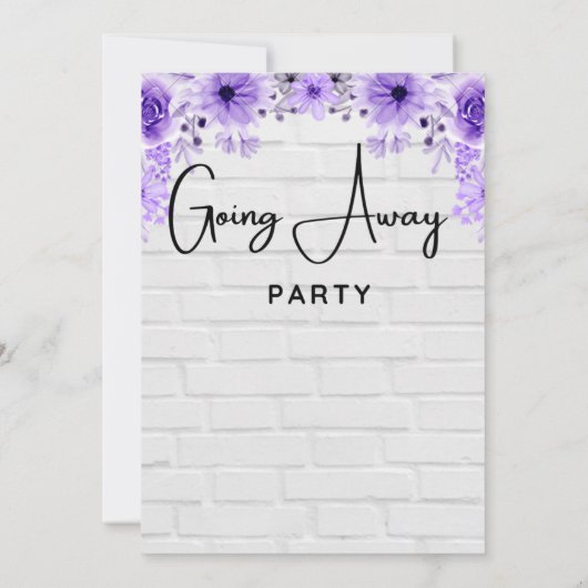 feestelijke uitnodigingen (Achterkant)