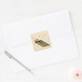 Feestelijke Vaderdag Ster & Streep Sticker