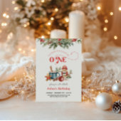 Feestelijke vakantie 1e verjaardag kaart