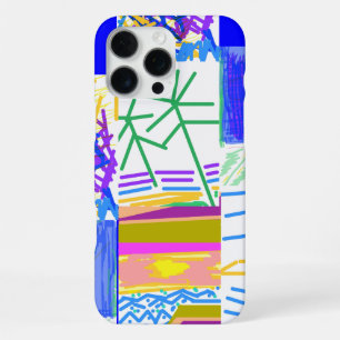 Feestelijke Vakantie Abstract iPhone 16 Pro Max Hoesje