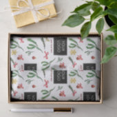 Feestelijke vakantie bedrijf Logo Branded Tissuepapier (Geschenk)