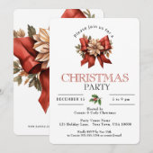 FEESTELIJKE VAKANTIE BOOG KERSTFEEST KAART (Voorkant / Achterkant)