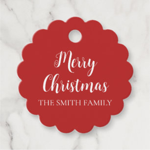 Feestelijke vakantie cadeau Labels