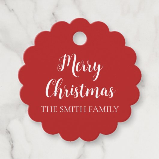 Feestelijke vakantie cadeau Labels (Voorkant)