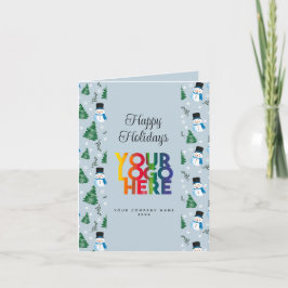 Feestelijke vakantie Corporate Business Logo Chris Kaart