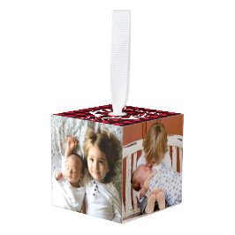 Feestelijke vakantie geruite herten gewei 4 famili decoratie